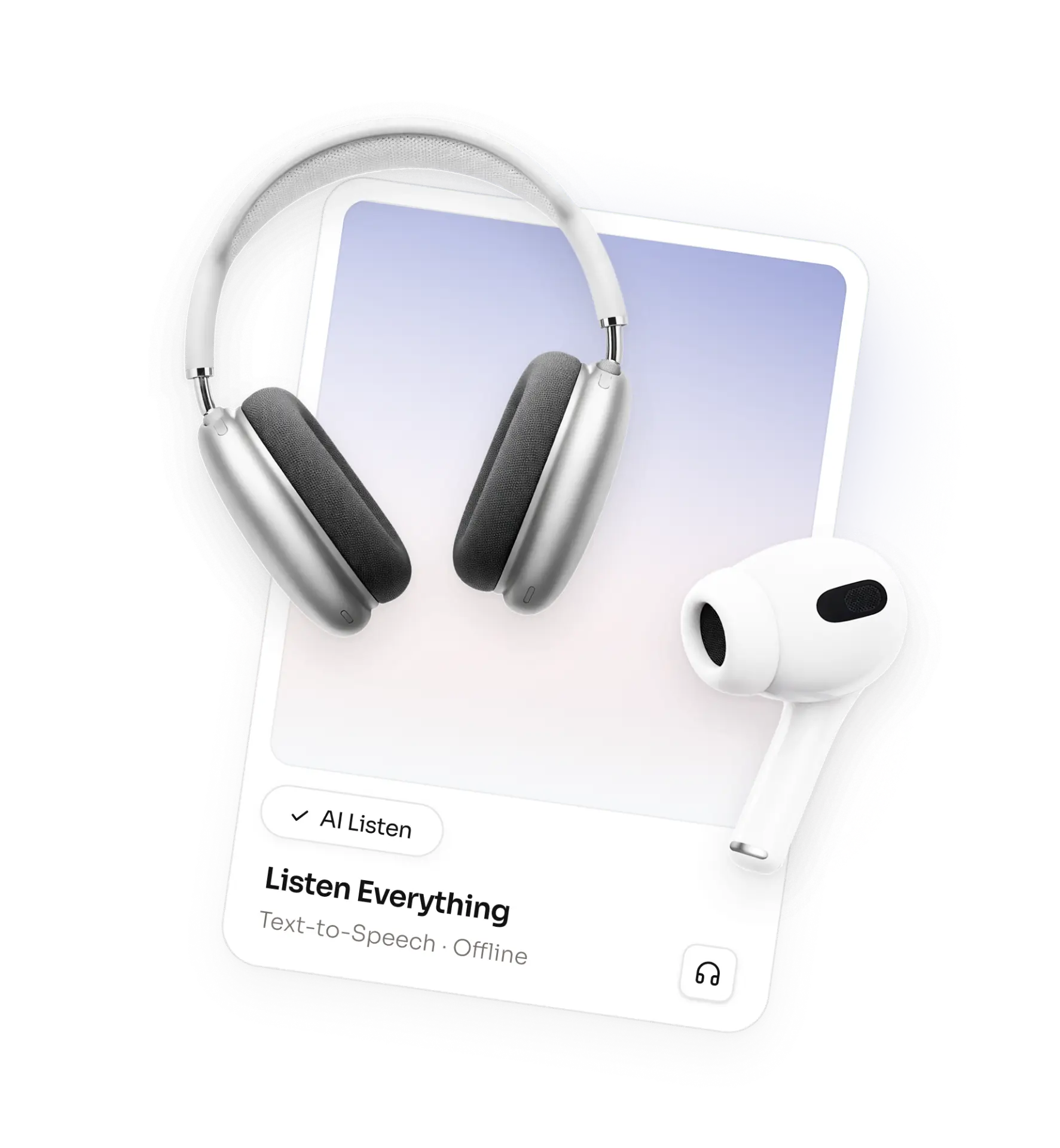 AIlisten listen anything